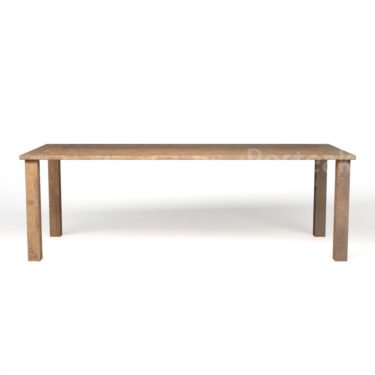 Recycled Teak Dining Table Flat Top Posteak Furniture