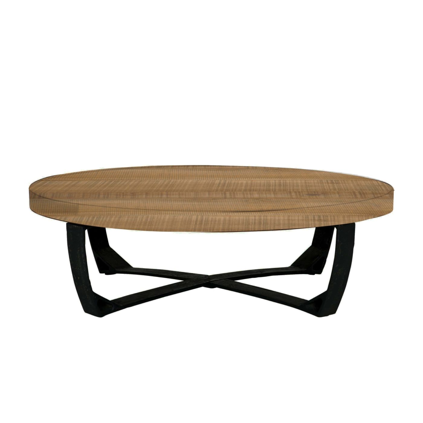 round coffee table industrial