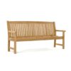 teak garden bench