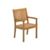 teak garden armchair