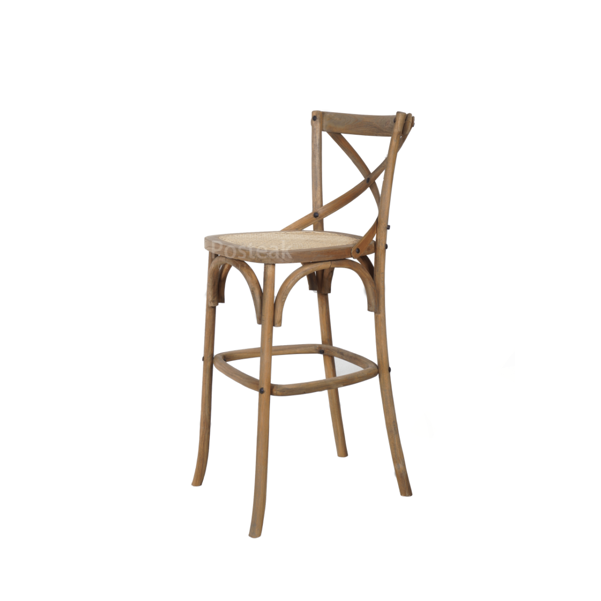 Teak Wood Bar Chair Natural Teak Posteak Furniture