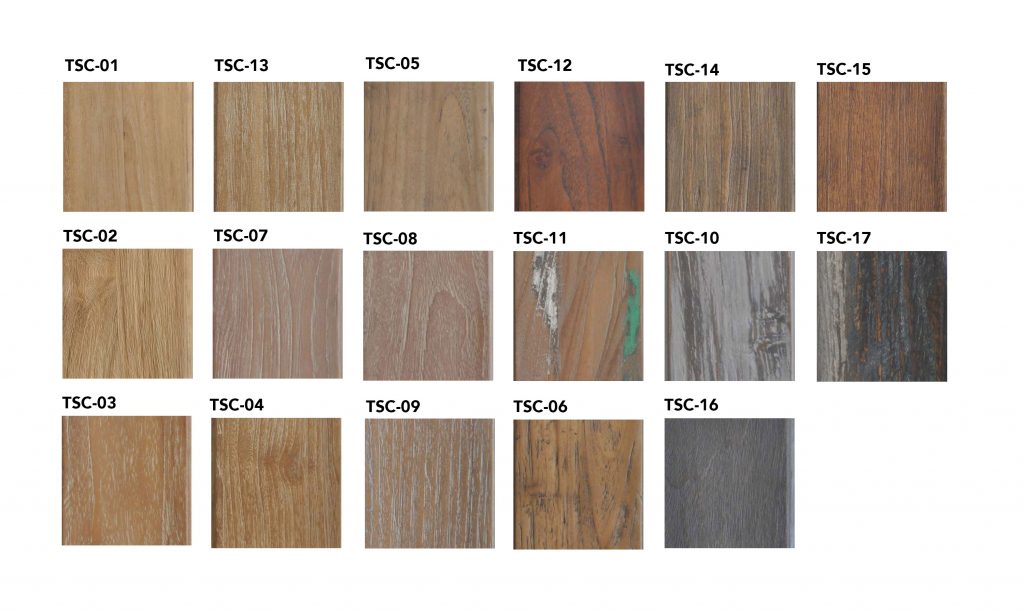 finish option teak wood
