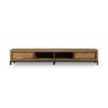 lola teak tv stand