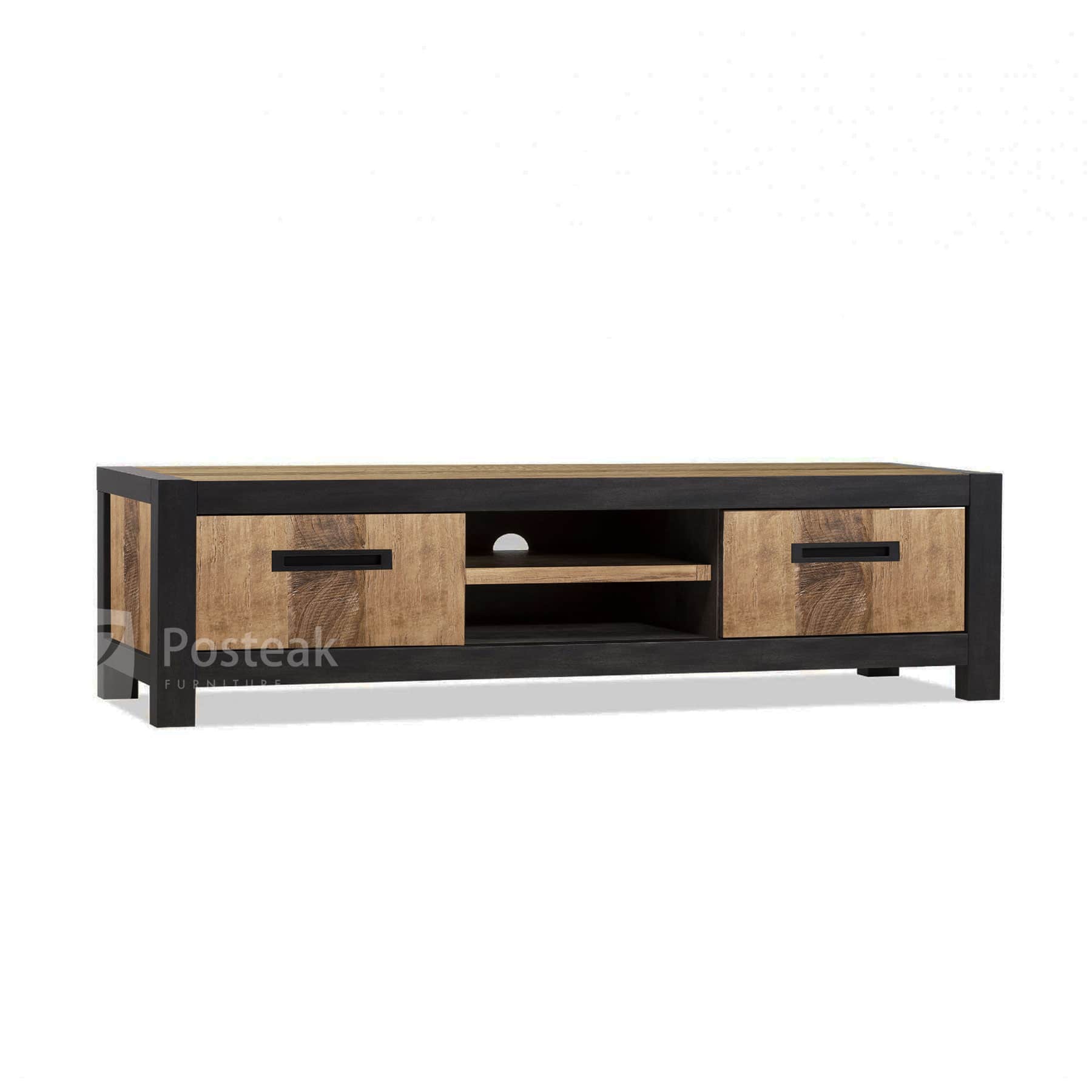 Old Teak Tv Cabinet With Rustic Black Painted Denver Posteak Old Teak Tv Cabinet With Rustic Black Painted Denver Posteak