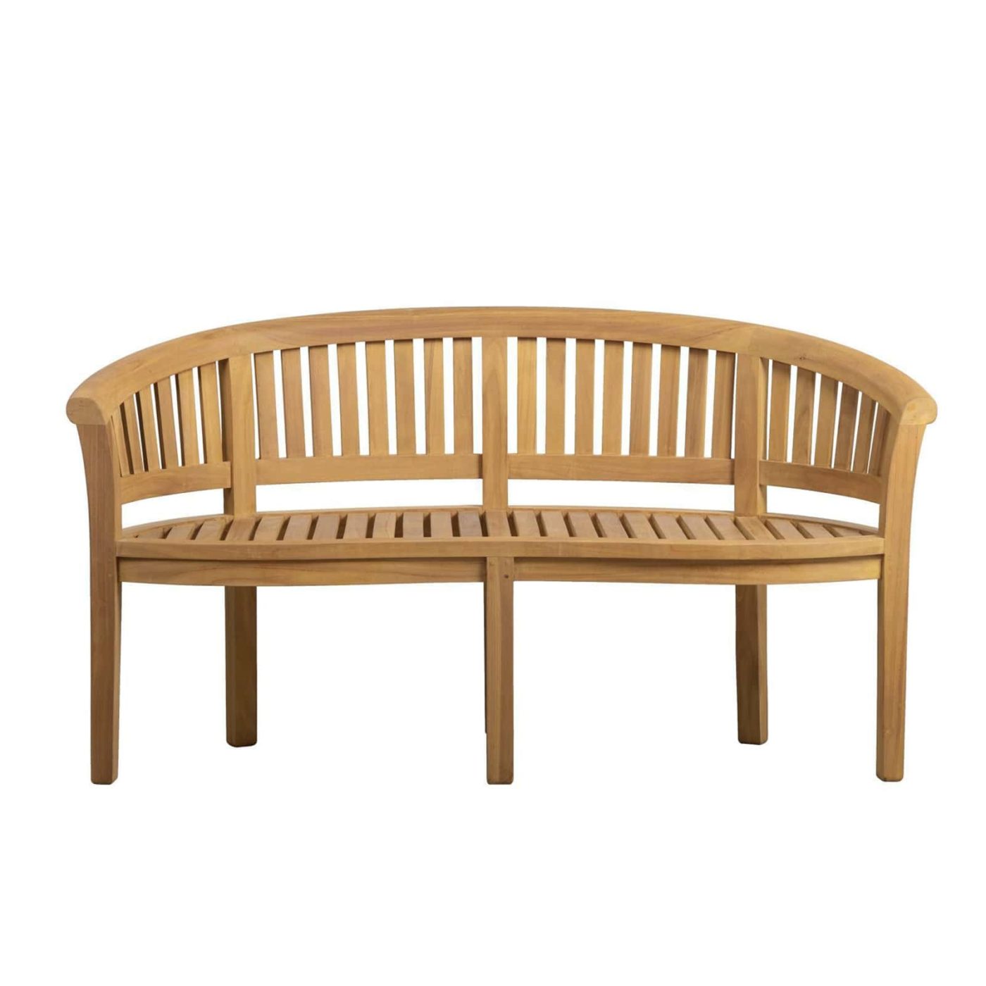 teak garden bench banana