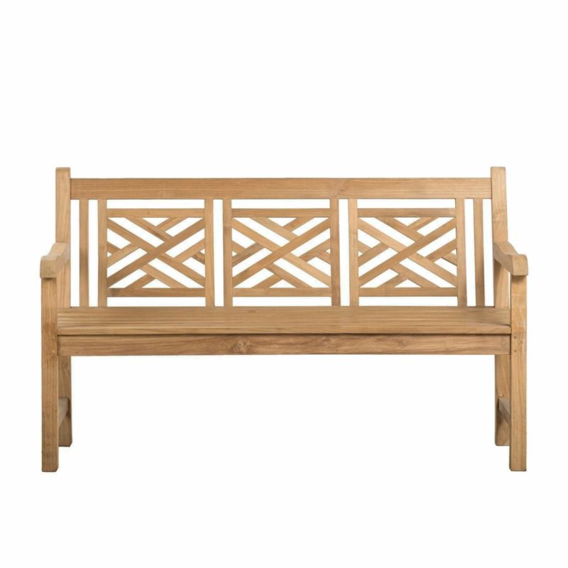 teak garden bench mozaik