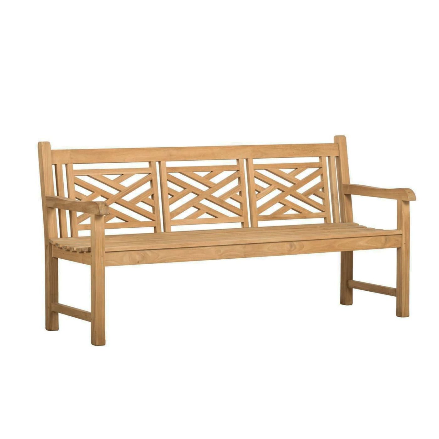 teak garden bench mozaik