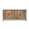 madison modern teak sideboard