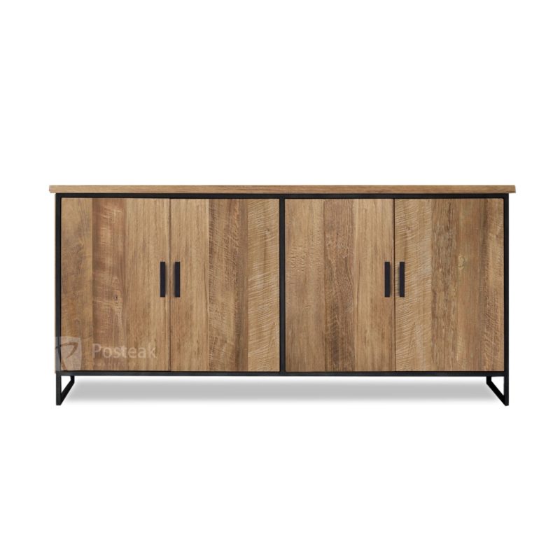 madison modern teak sideboard