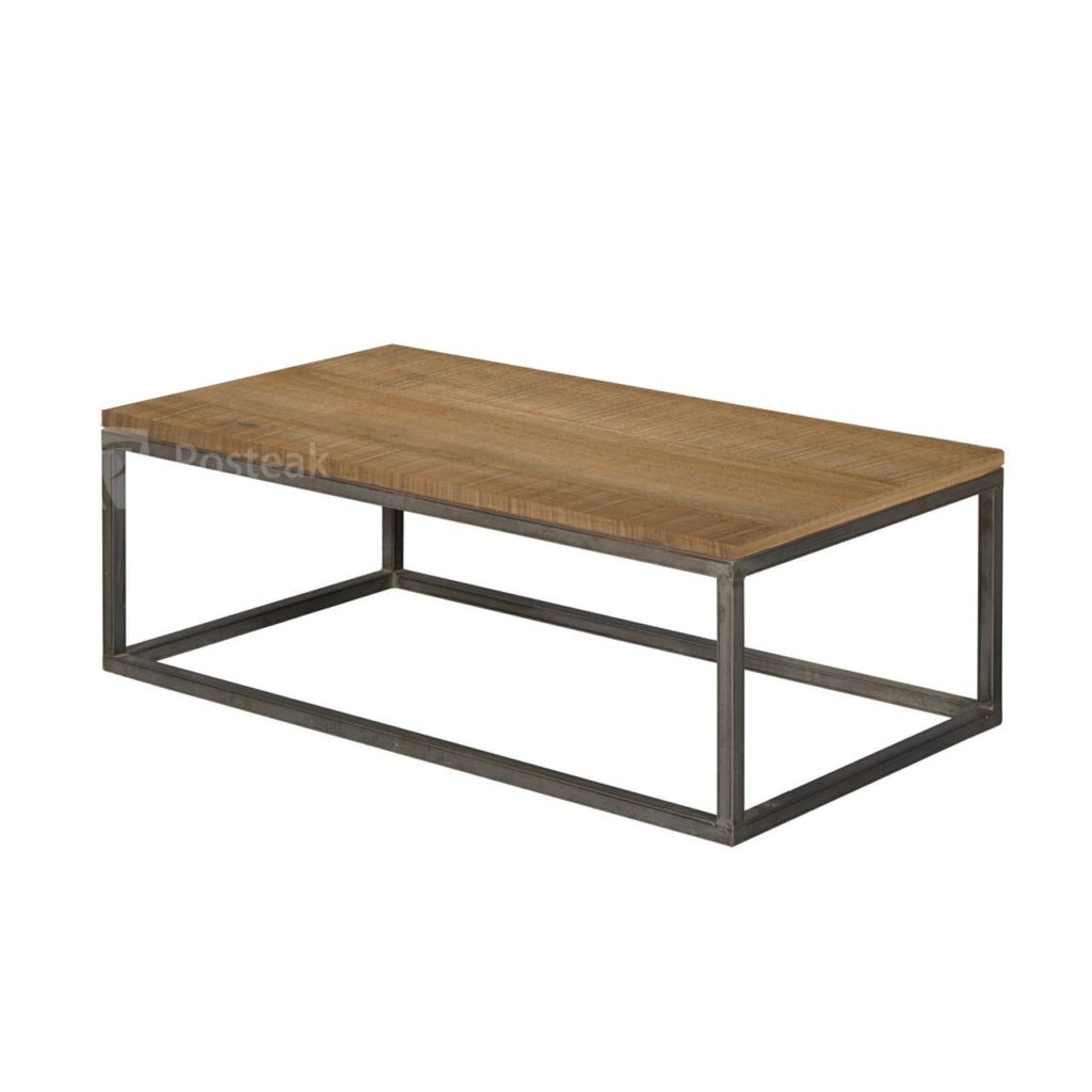 Industrial Coffee Table Natural Iron Posteak Furniture Indonesia