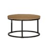 round coffee table industrial