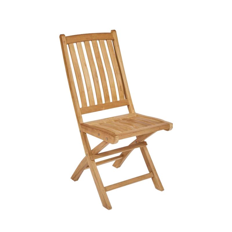 teak outdoor garden folding chair