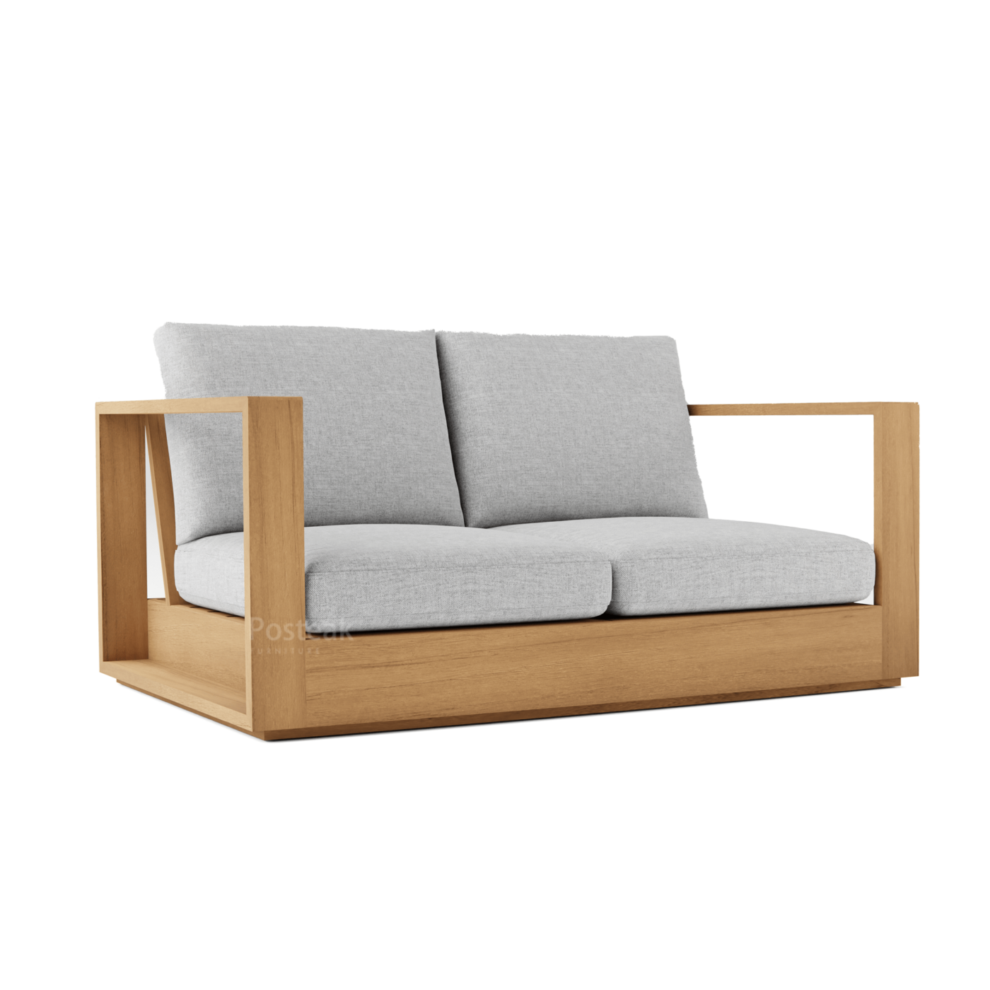 Melbourne Teak Outdoor Loveseat