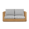 Melbourne Teak Outdoor Loveseat