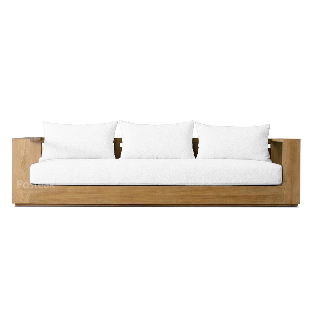 Melbourne Teak Outdoor Sofa Posteak Furniture Indonesia