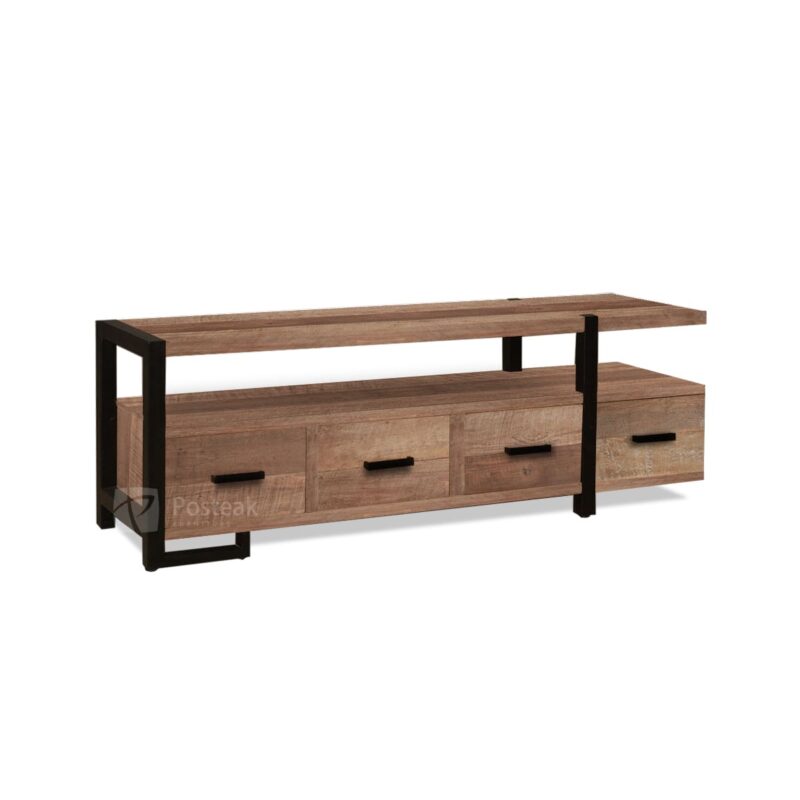 essen tv cabinet reclaimed teak