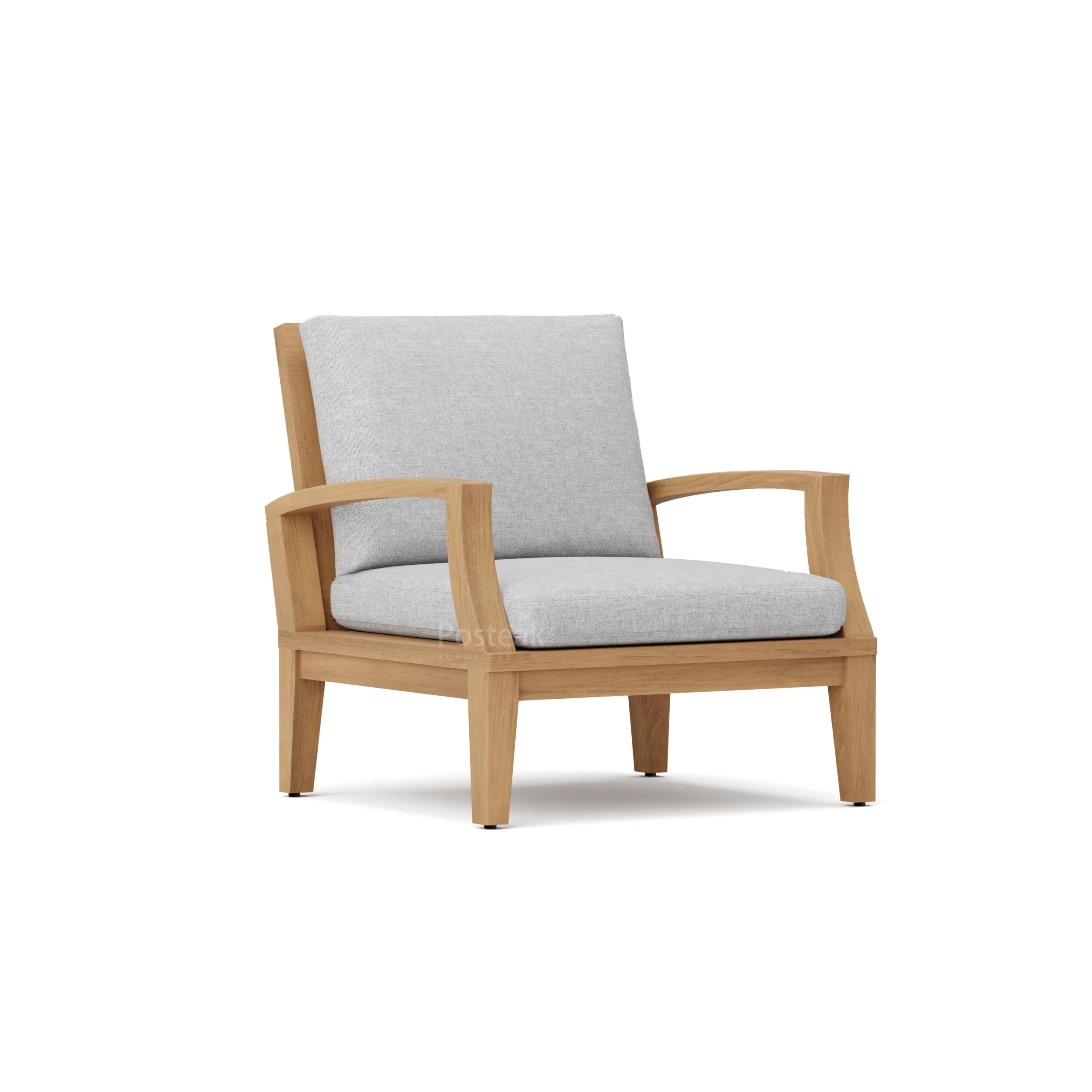 Hampton Teak Outdoor Lounge Chair