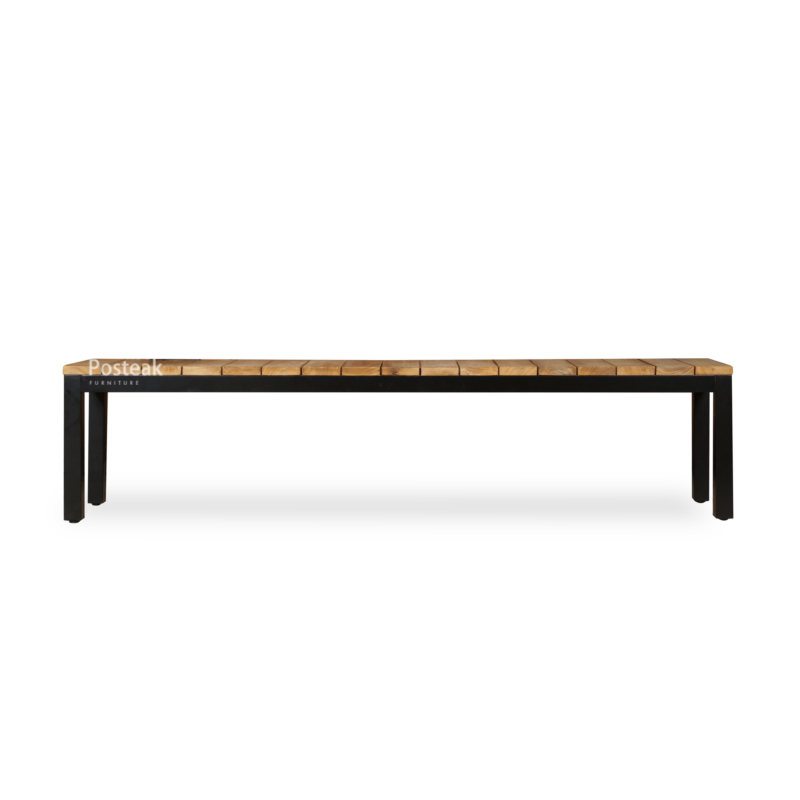 Lyndo-teak-outdoor-bench-black