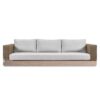 sevilla wicker teak outdoor lounge chair