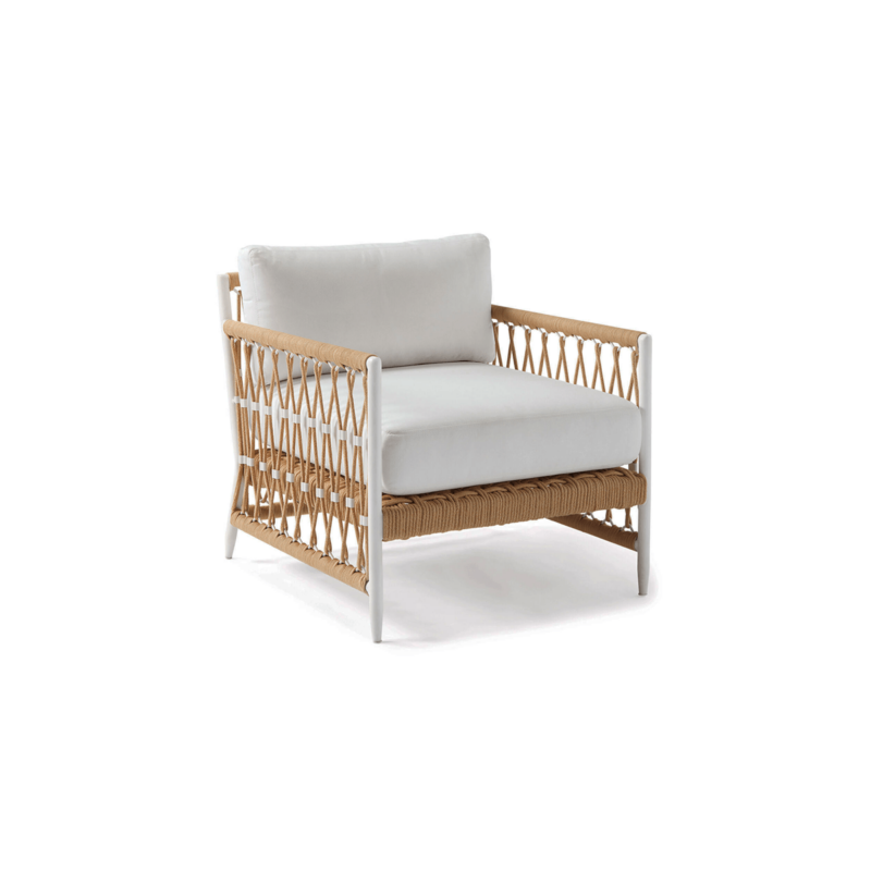 nantucket teak outdoor lounge chair