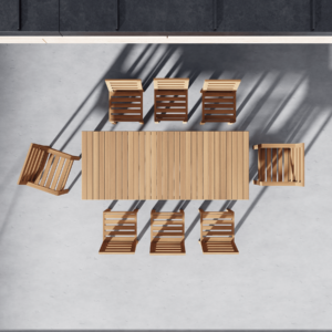 standard dimensions for dining table