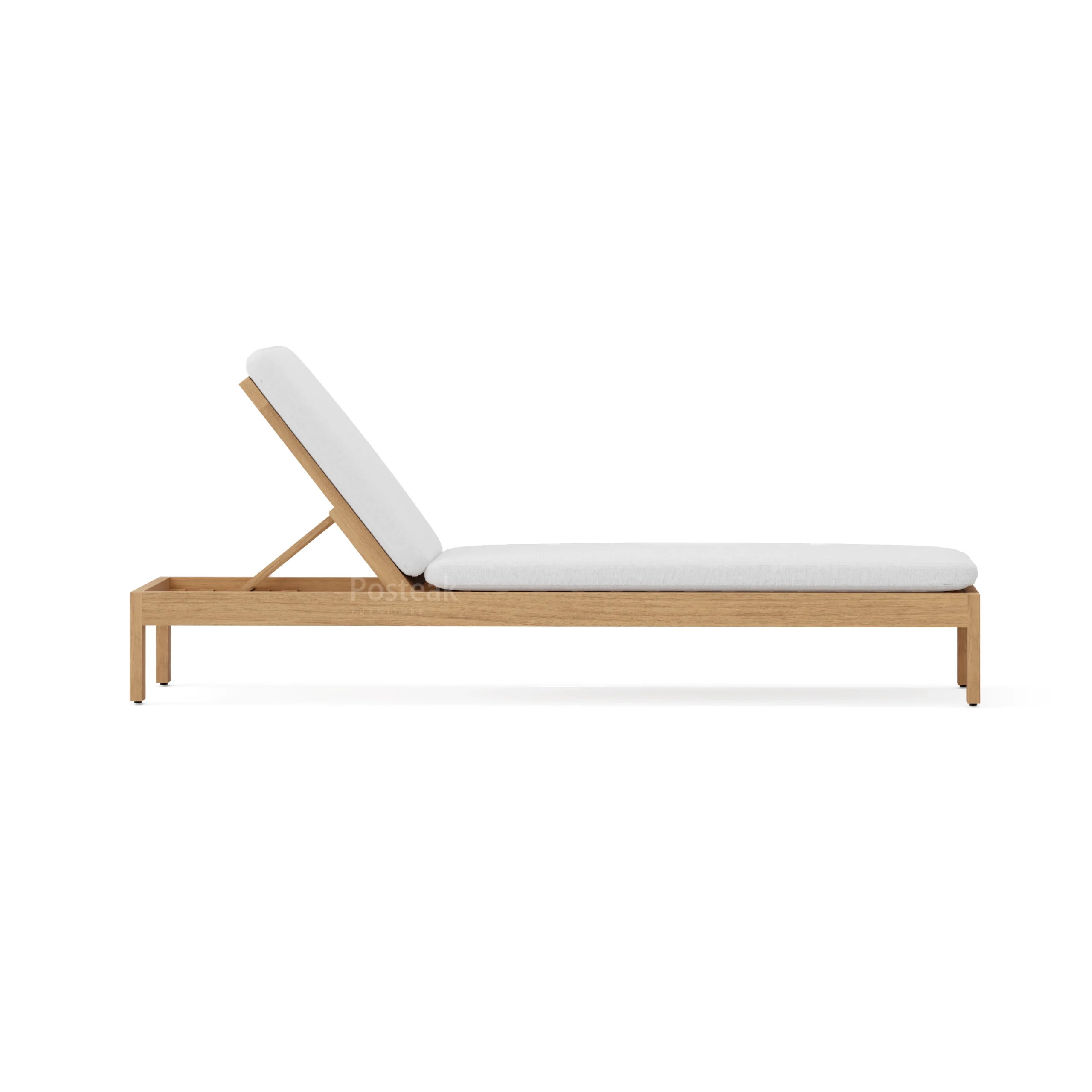 Charleston Teak Outdoor Chaise Lounge