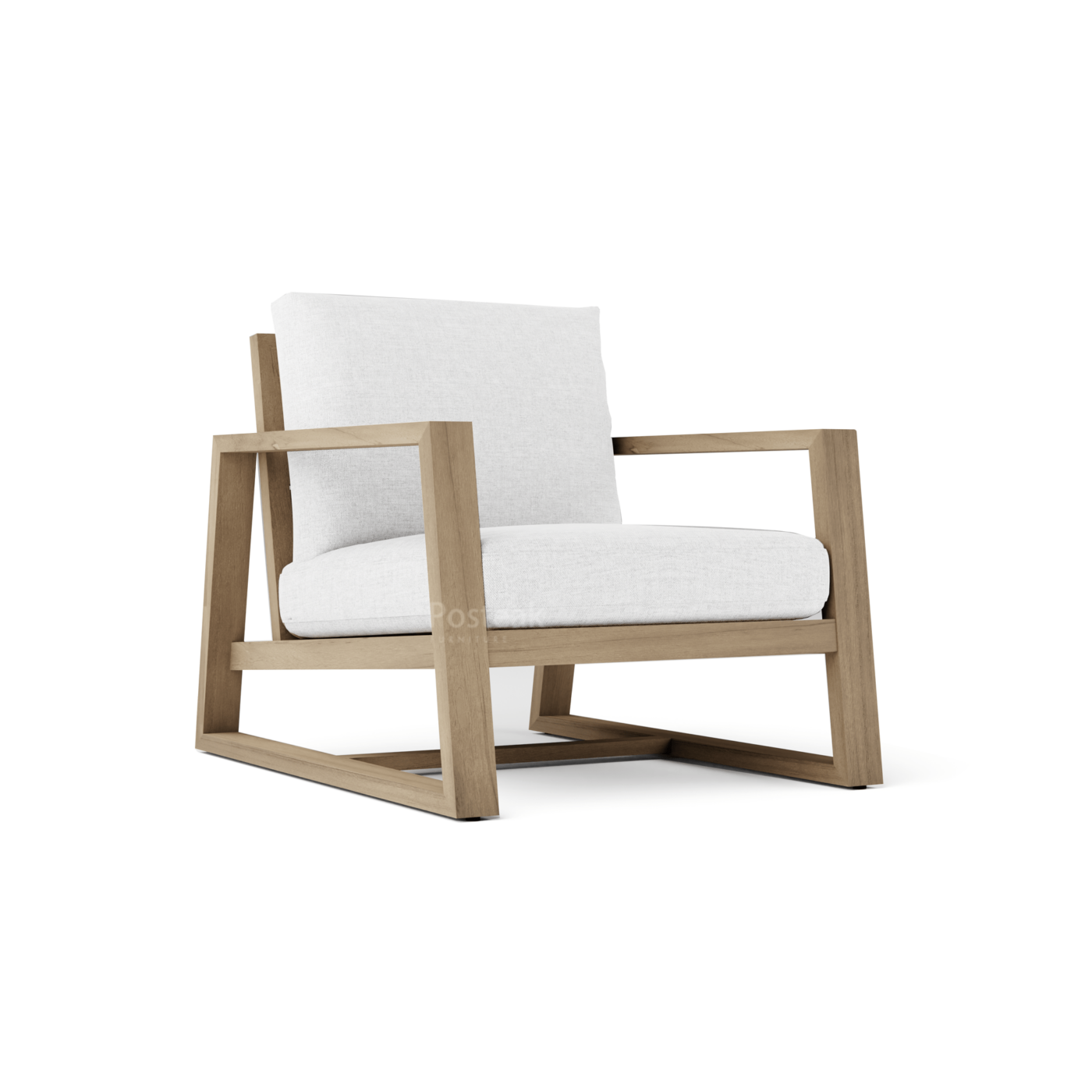 Dunn-Teak Outdoor Lounge-Chair