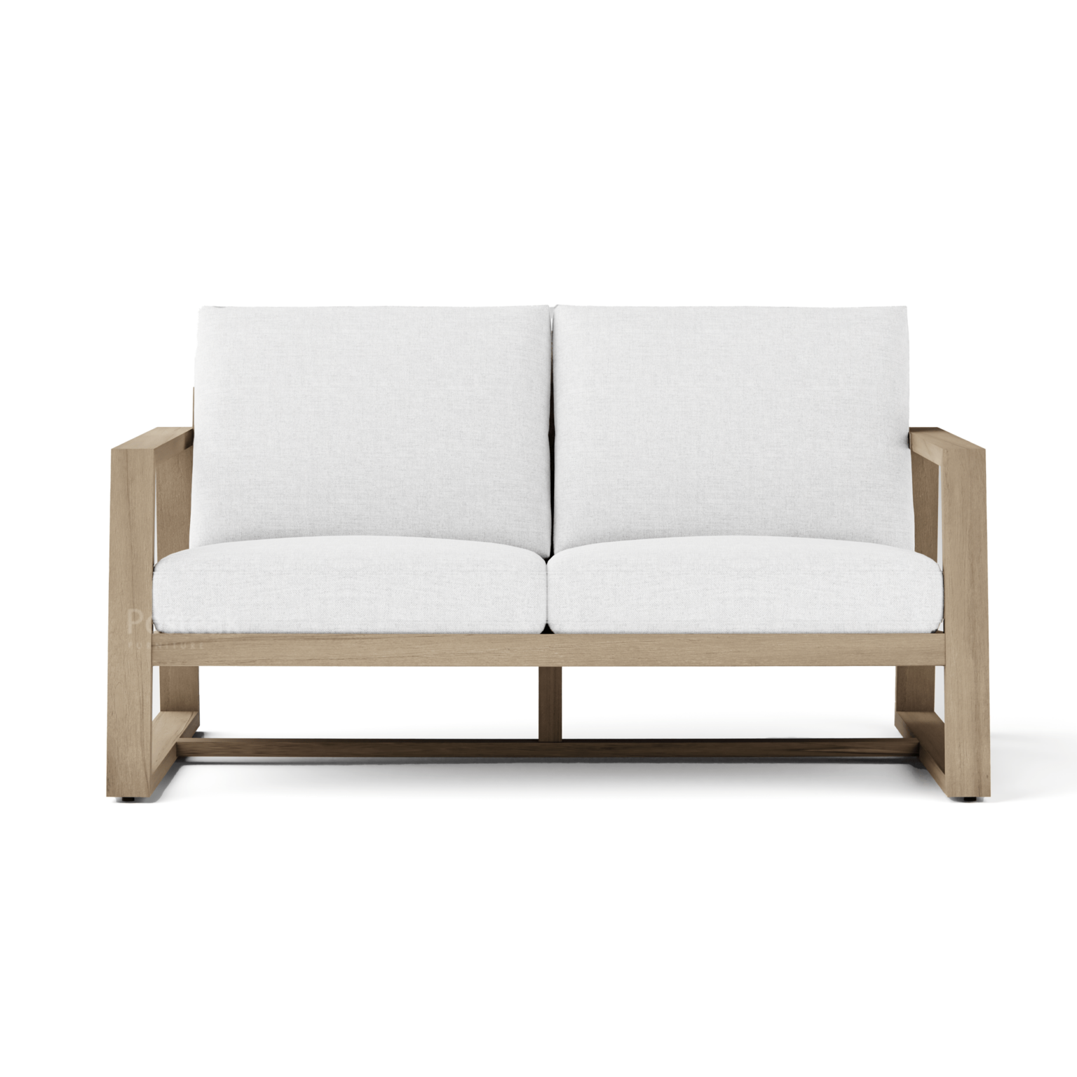 Lexington Teak Outdoor Loveseat Posteak