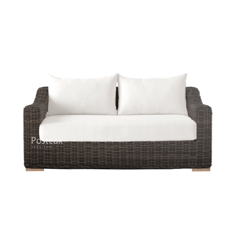 Monroe Wicker Outdoor Loveseat