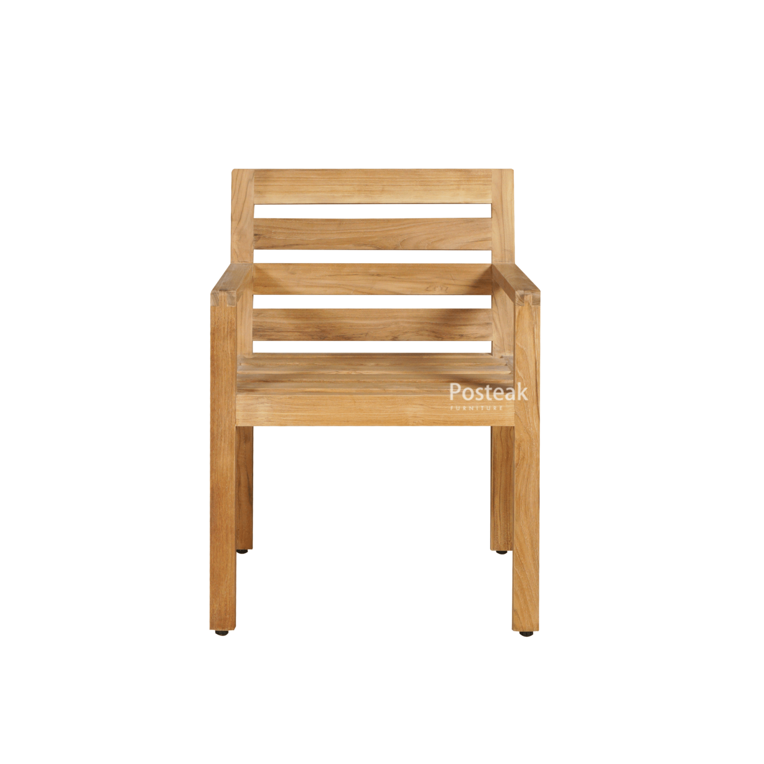 Charleston Teak Outdoor Dining Armchair Posteak