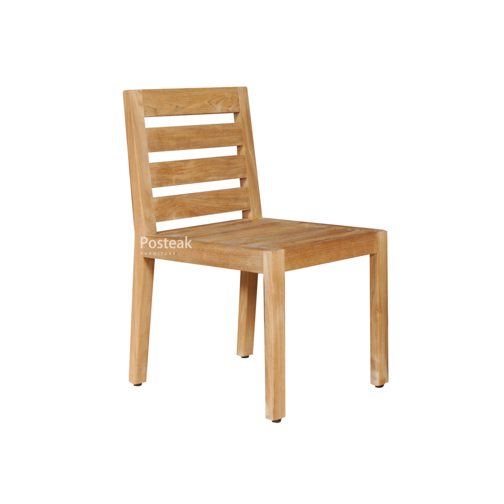 Charleston Teak Outdoor Dining Chair Posteak