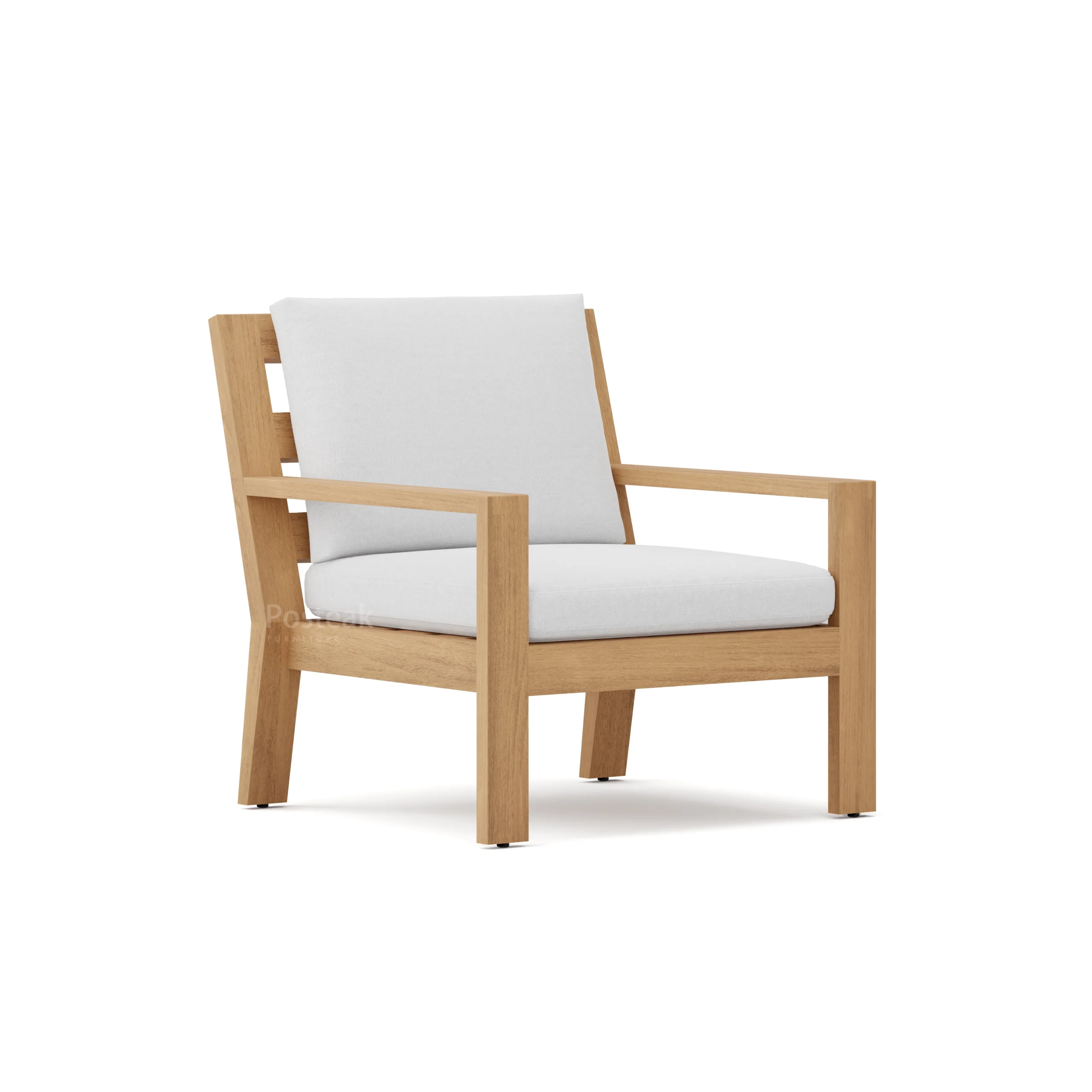 Charleston Teak Outdoor Lounge Chair