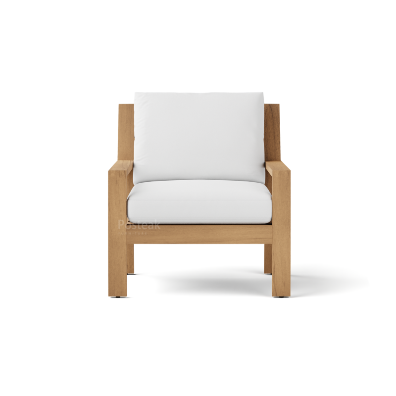 Charleston Teak Outdoor Lounge Chair