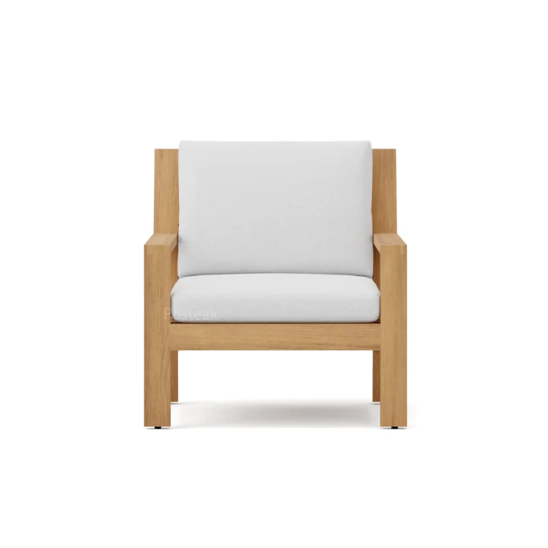 Charleston Teak Outdoor Lounge Chair