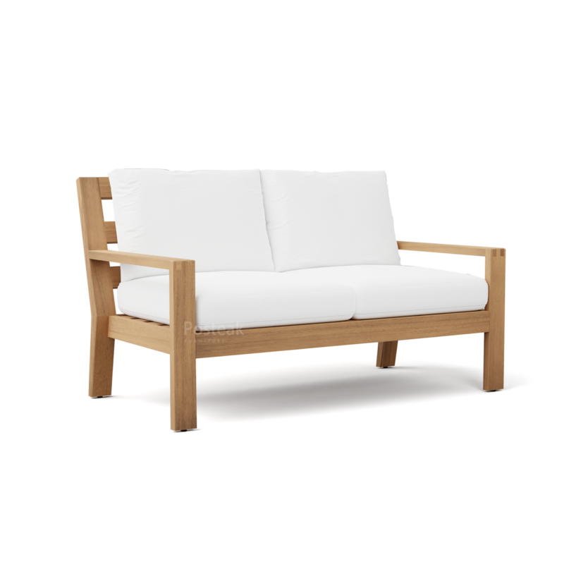 Charleston Teak Outdoor Loveseat