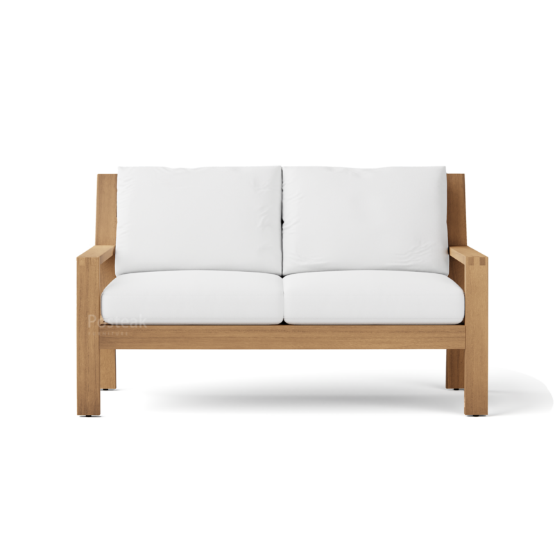 Charleston Teak Outdoor Loveseat