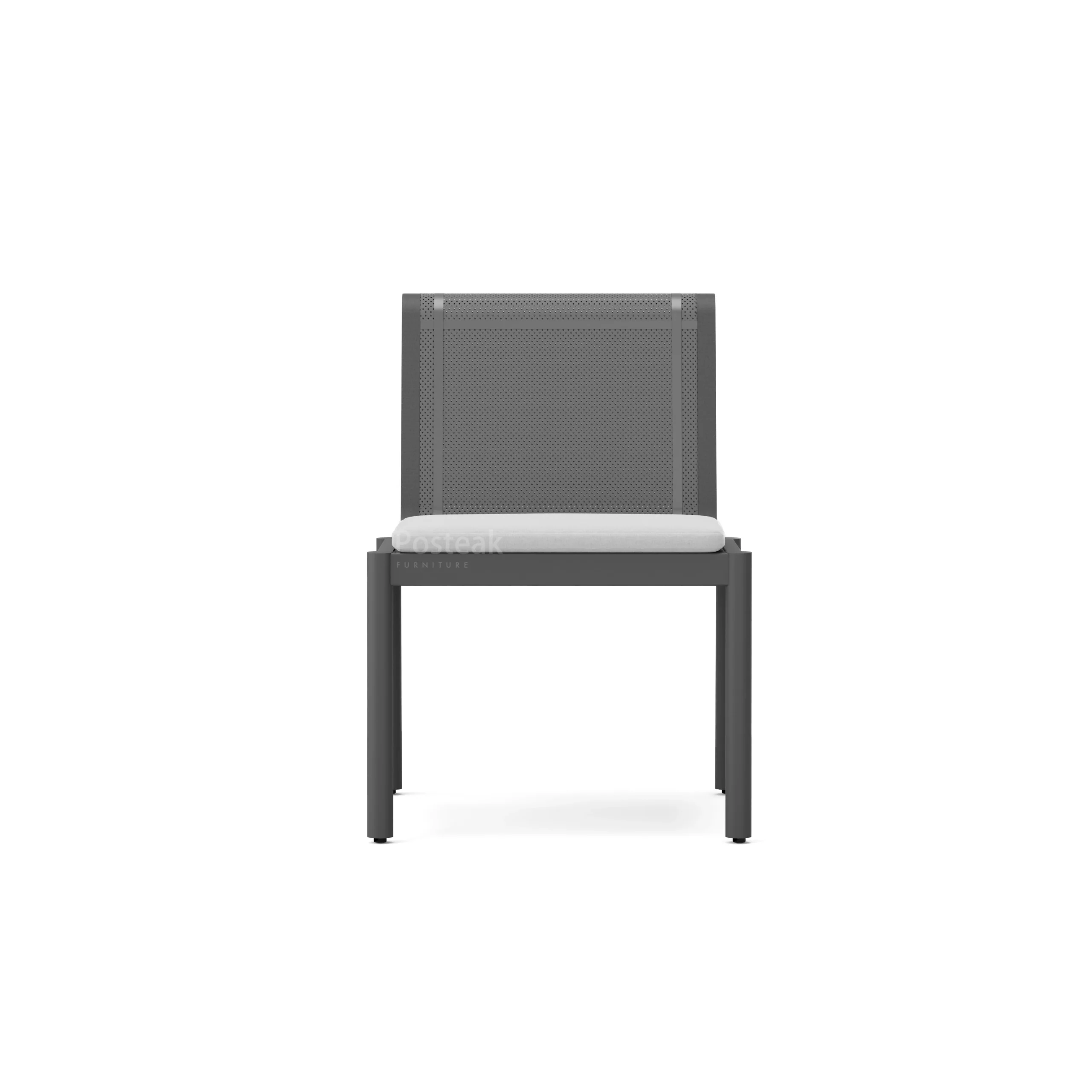 montauk dining chair-charcoal-front