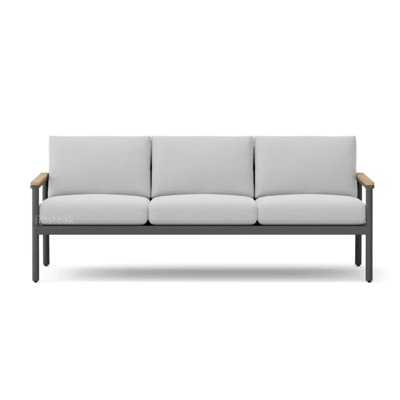 montauk sofa-charcoal-front