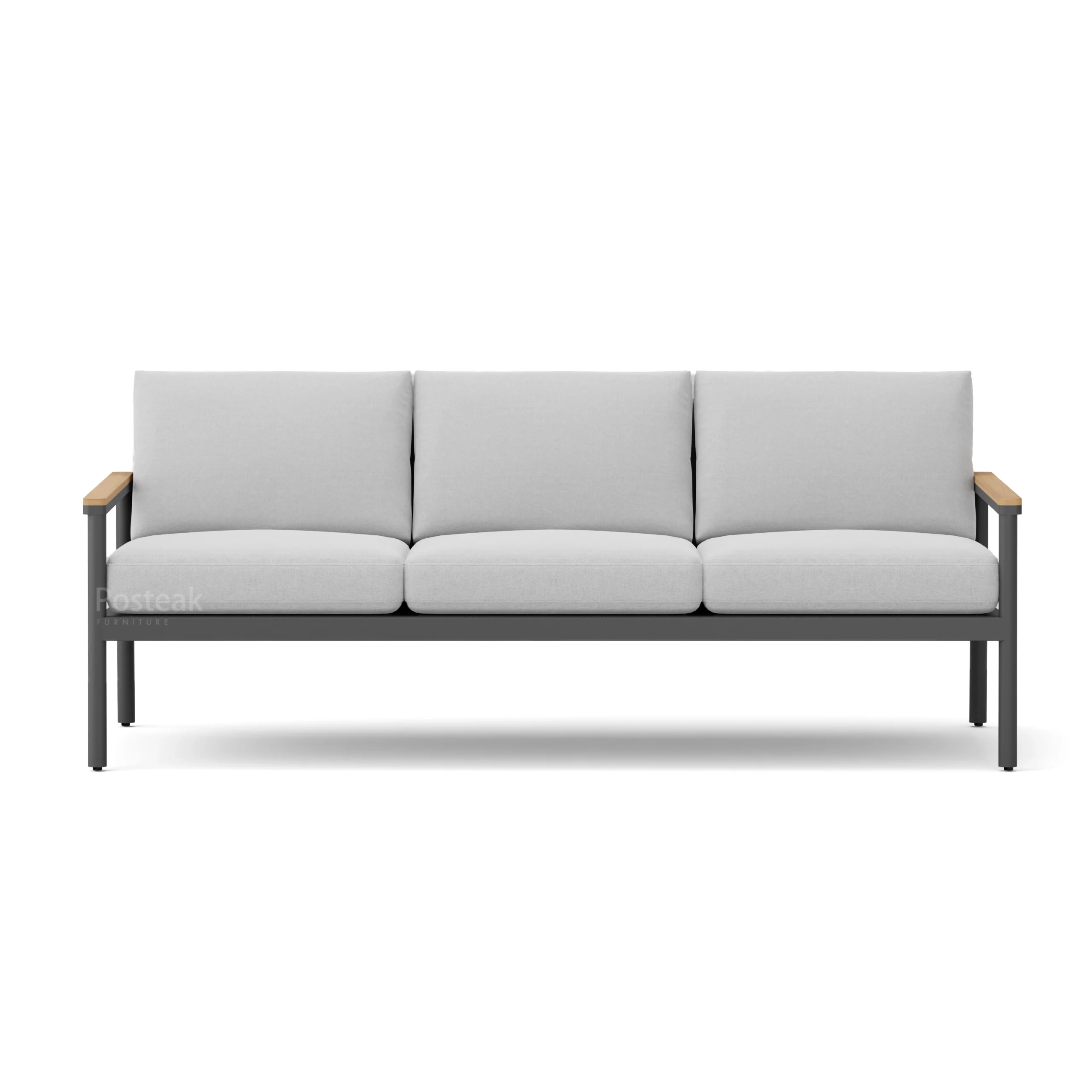 montauk sofa-charcoal-front