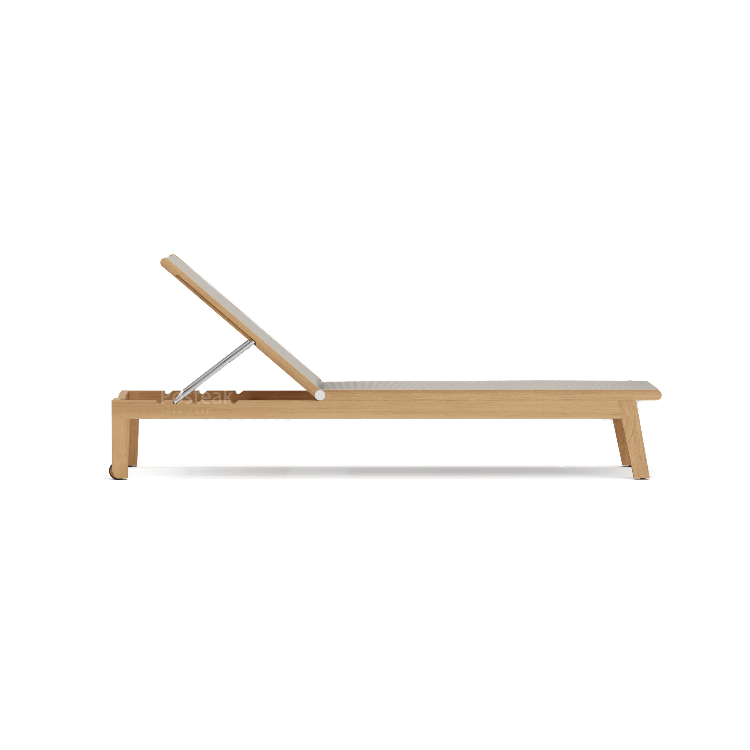 Farmhouse Teak Chaise