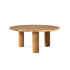 osten teak outdoor coffee table-round