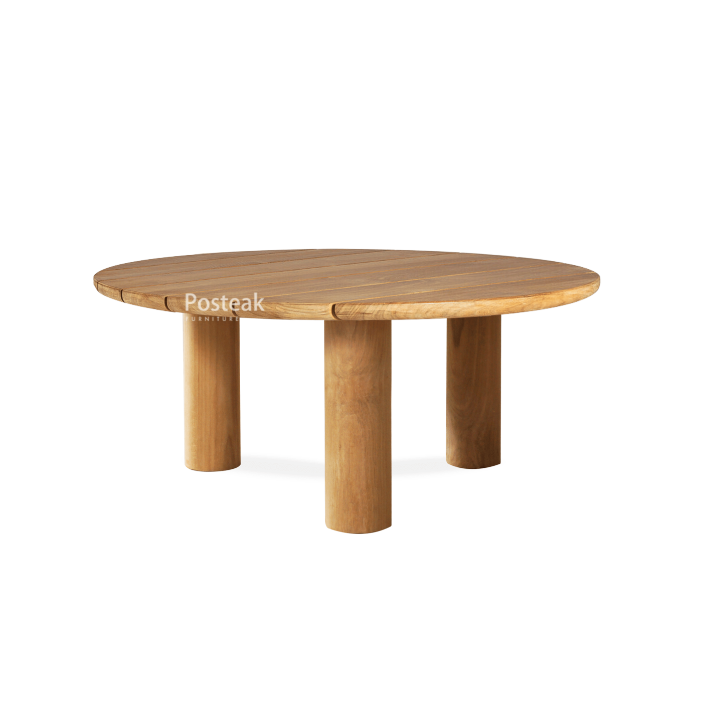 osten teak outdoor coffee table-round