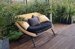 easiest way to clean outdoor cushions
