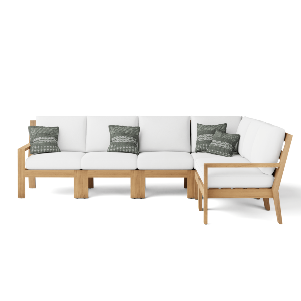 Charleston Teak Outdoor Sectional | Posteak