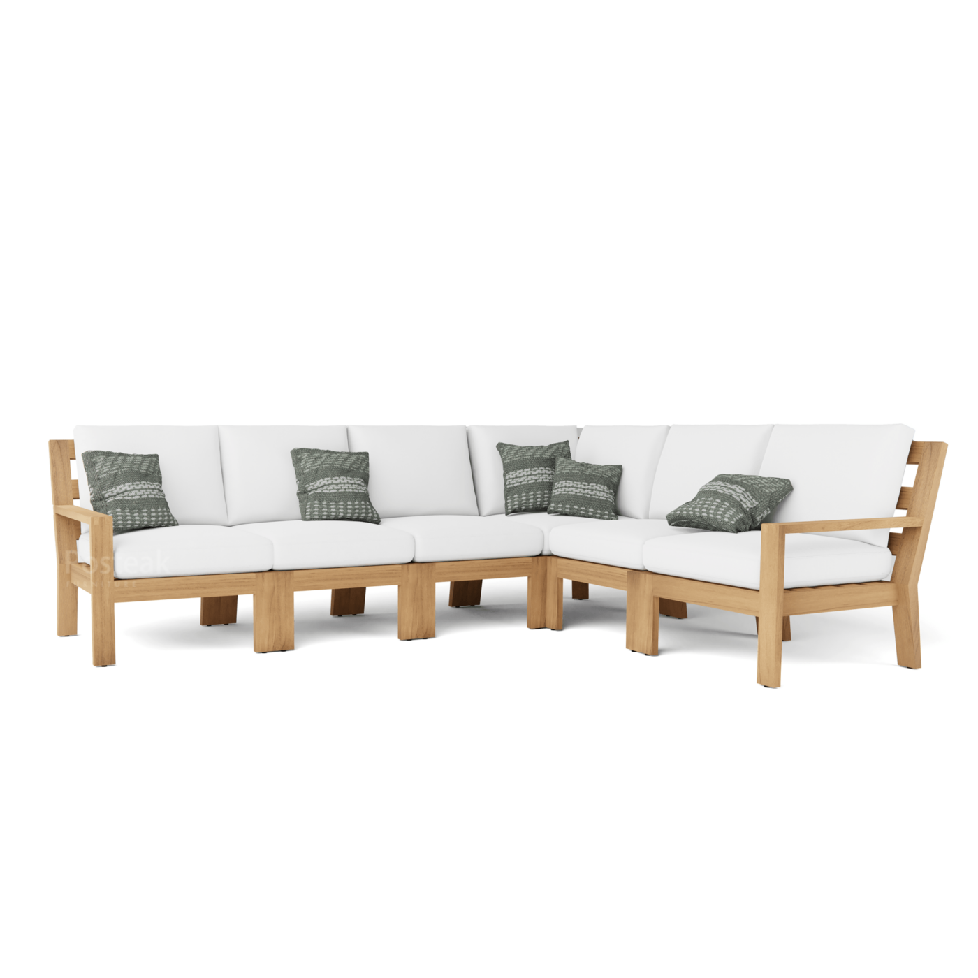 Charleston-Teak Outdoor-Sectional