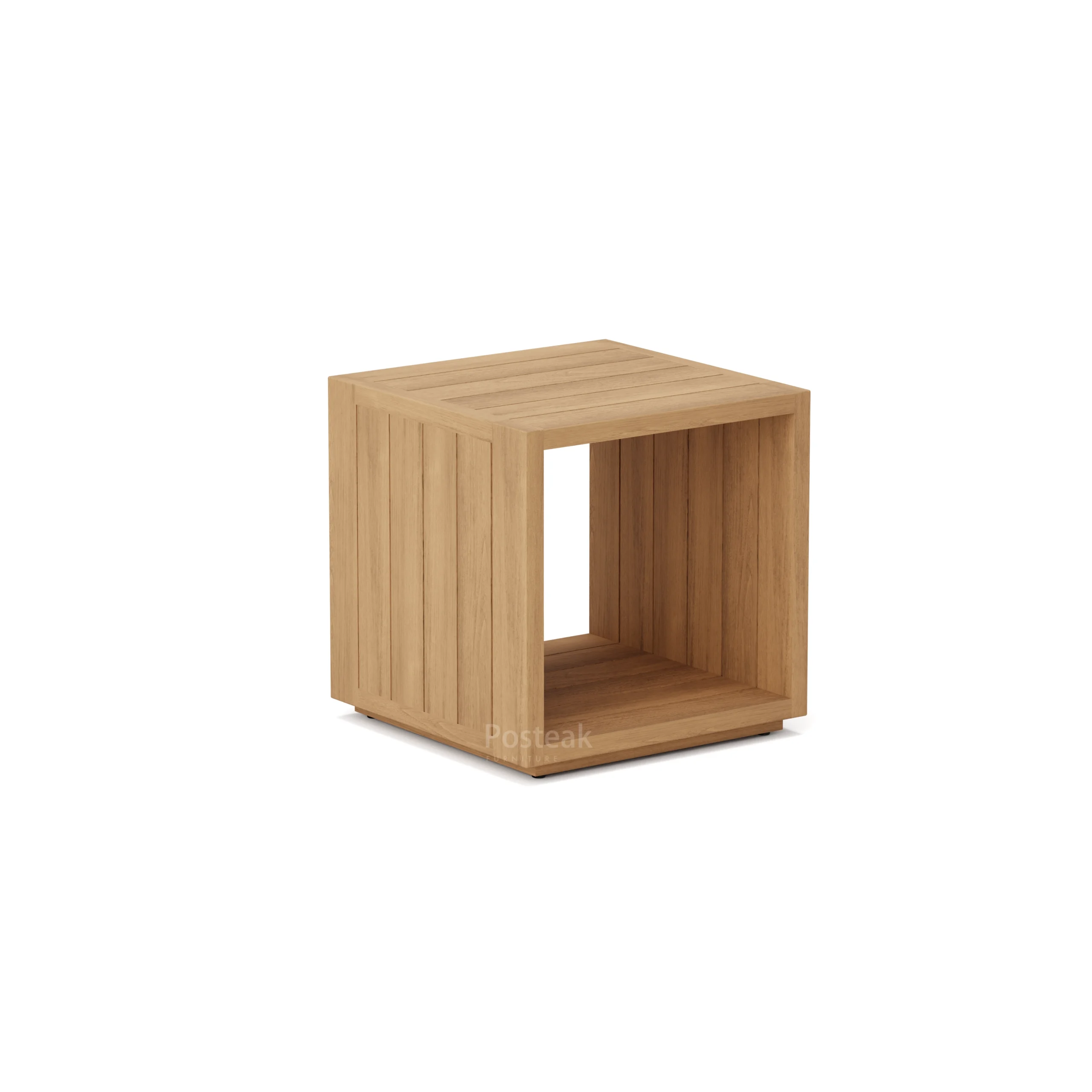 Melbourne Teak Outdoor Side Table - Image 3