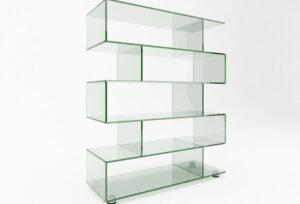 Glass Bookshelves