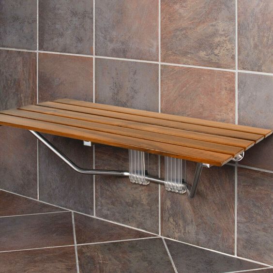 how to clean teak shower bench