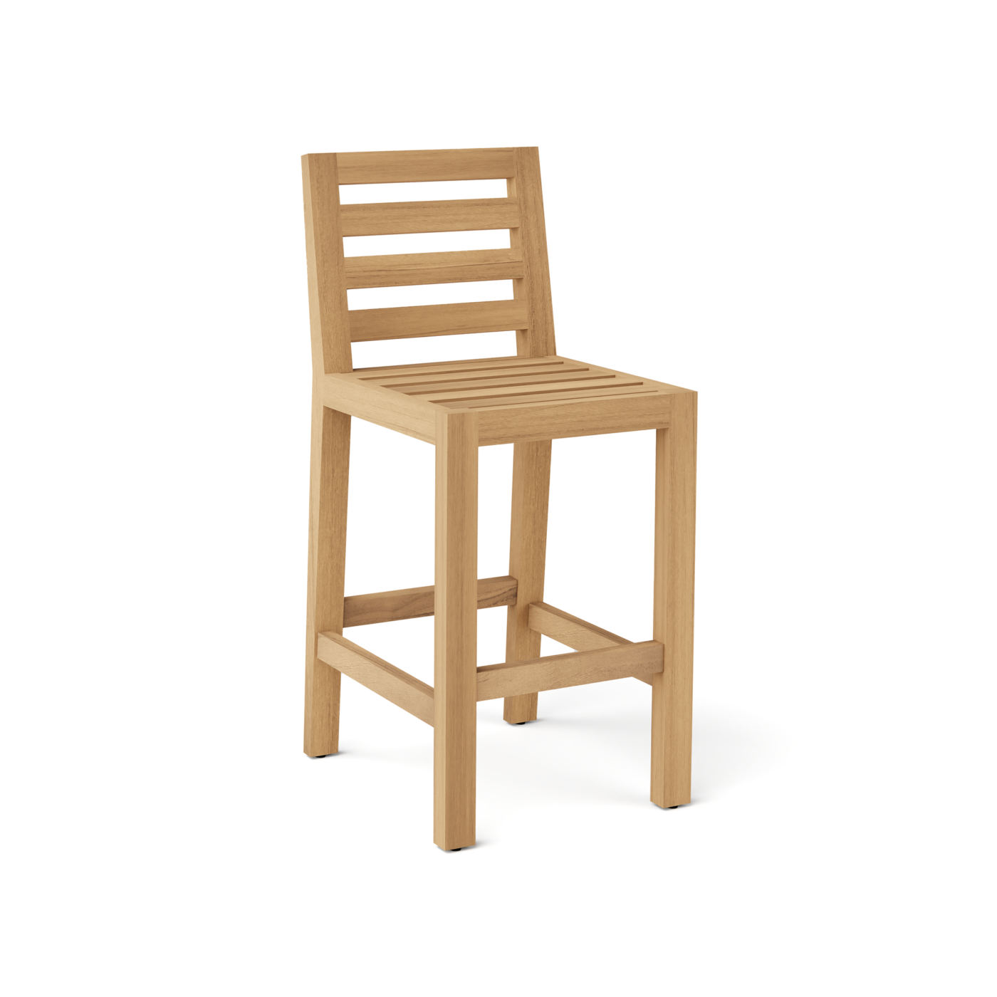 Charleston Teak Outdoor Bar Chair