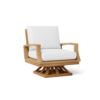 Habor Teak Outdoor Swivel Lounge Chair